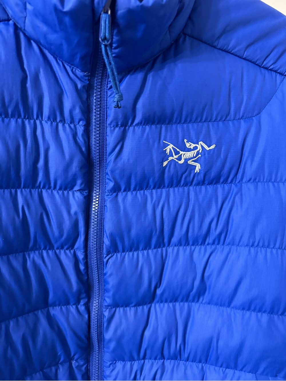ARC'TERYX Thorium AR Tropos Blue Down Puffer Jacket Mens Small Gorpcore Outdoors - Picture 3 of 9